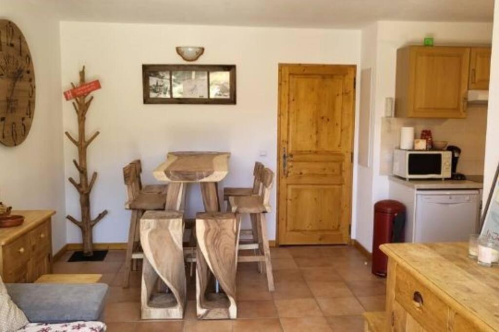 Joue Du Loup, Appartement F3, Pied Des Pistes Le Devoluy Exterior foto